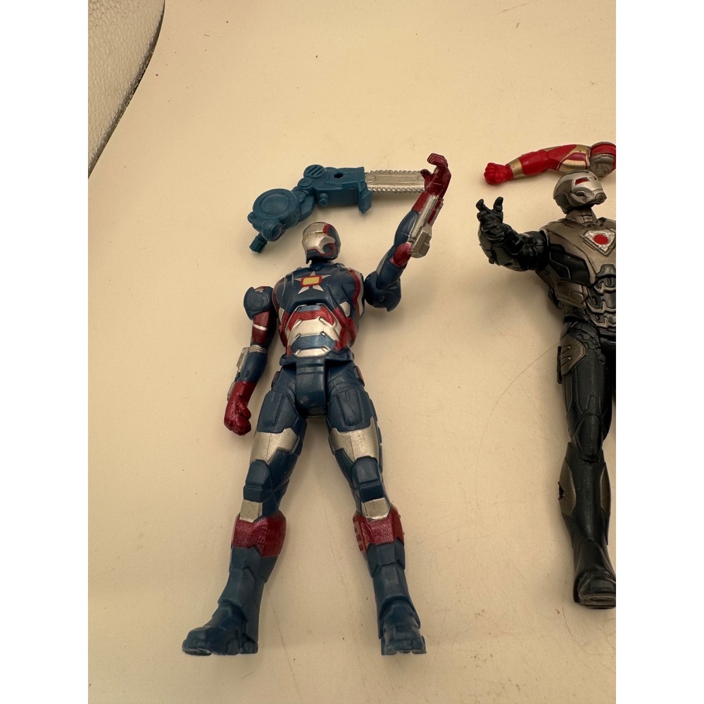 Marvel Avengers Action Figure Lot Iron Man Patriot‎ War Machine Figures - Picture 2 of 5